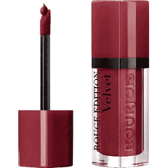 Bourjois Rouge Edition Velvet Liquid Lipstick - 24 Dark Cherie 6.7Ml - AllurebeautypkBourjois Rouge Edition Velvet Liquid Lipstick - 24 Dark Cherie 6.7Ml