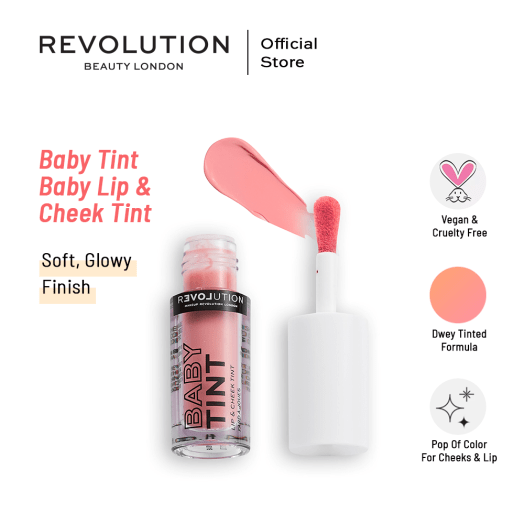 Revolution Relove Baby Tint Baby Lip & Cheek Tint - AllurebeautypkRevolution Relove Baby Tint Baby Lip & Cheek Tint