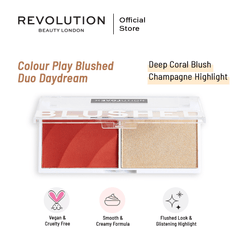 Revolution Relove Colour Play Blushed Duo Daydream - AllurebeautypkRevolution Relove Colour Play Blushed Duo Daydream
