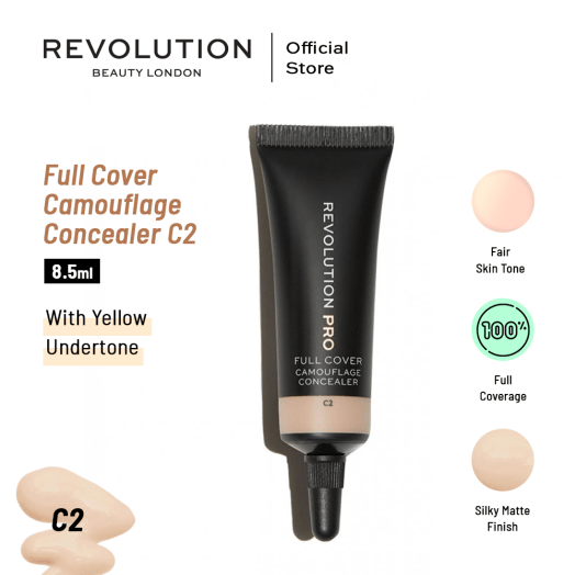 Makeup Revolution Pro Full Cover Camouflage Concealer - AllurebeautypkMakeup Revolution Pro Full Cover Camouflage Concealer