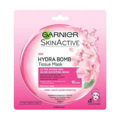 Garnier Skin Active Hydra Bomb Chamomile Tissue Face Mask, Hydrating And Soothing 32G - AllurebeautypkGarnier Skin Active Hydra Bomb Chamomile Tissue Face Mask, Hydrating And Soothing 32G