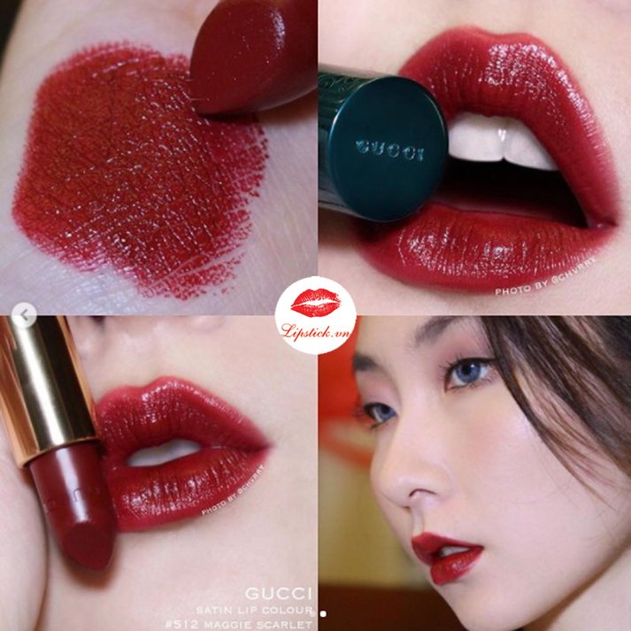 Gucci Rouge A Levres Voile Lipstick # 512 Maggie Scarlet - AllurebeautypkGucci Rouge A Levres Voile Lipstick # 512 Maggie Scarlet