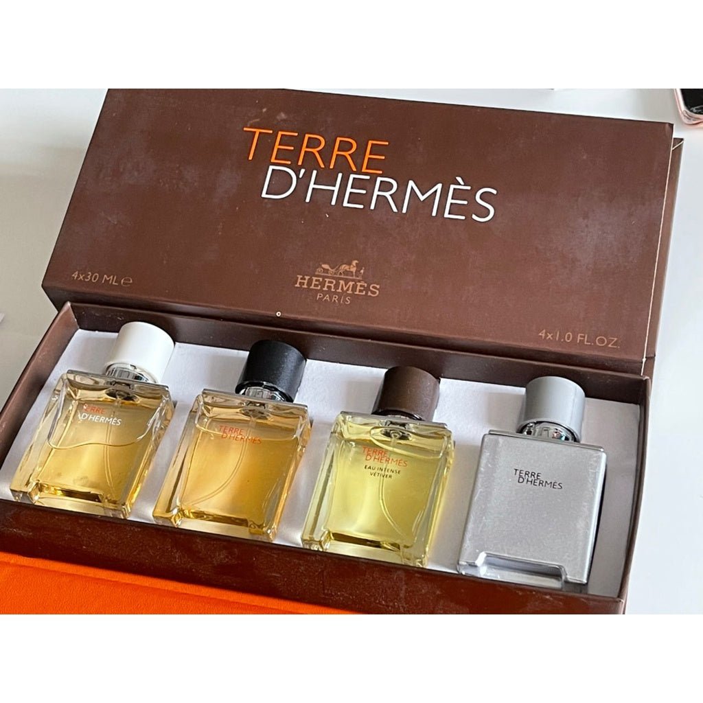 Hermes Terre D'Hermes 4 Pcs Miniature Set - AllurebeautypkHermes Terre D'Hermes 4 Pcs Miniature Set