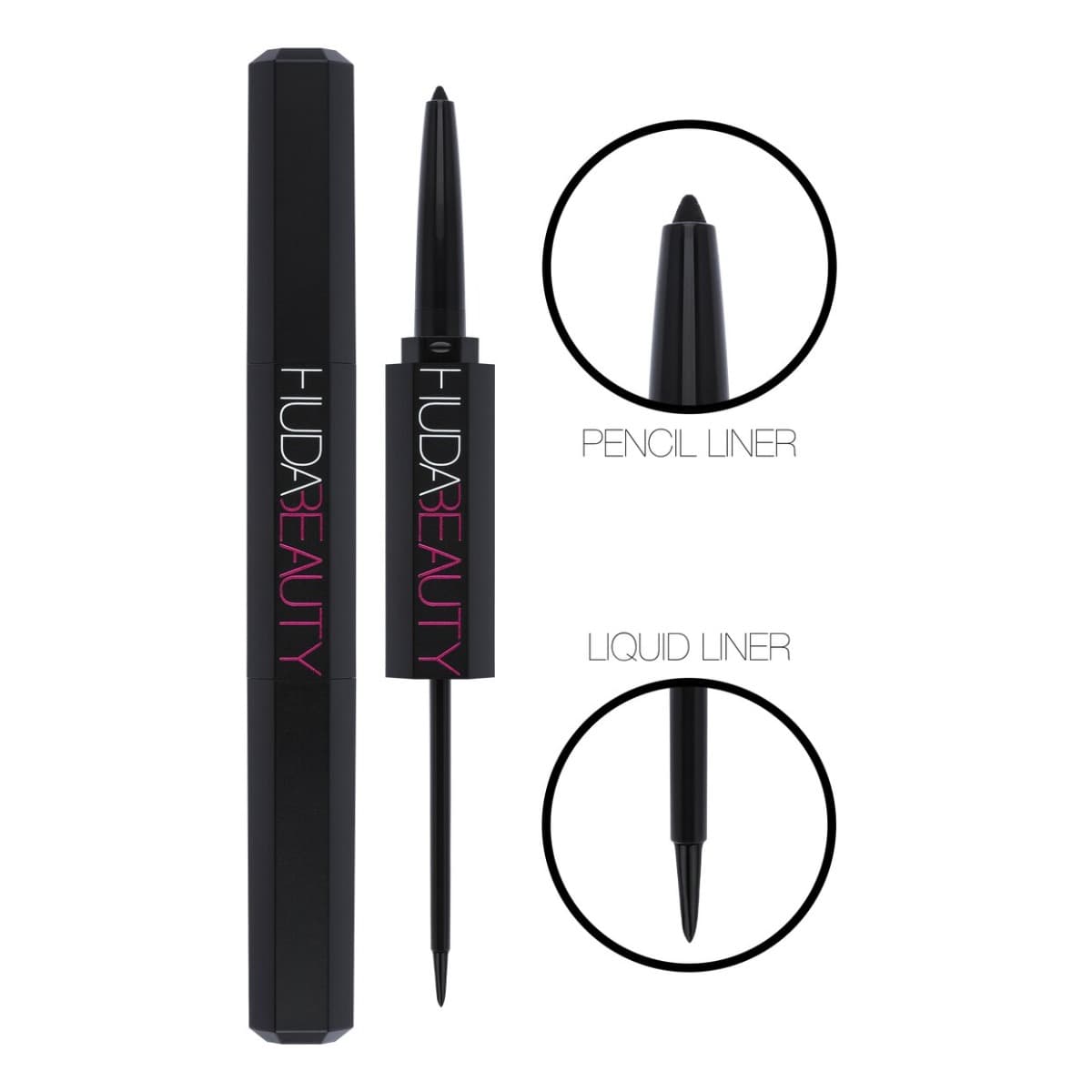 Huda Beauty Life Liner Duo Pencil & Liquid Eyeliner - Allurebeautypk