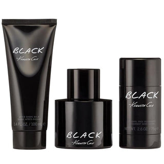 Kenneth Cole Black Men Gift Set Edt 100Ml+Asb 100Ml+Ds 75G - AllurebeautypkKenneth Cole Black Men Gift Set Edt 100Ml+Asb 100Ml+Ds 75G