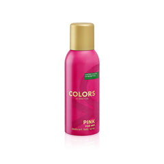Benetton Pink Colors Deodorant Body Spray For Women 150 ml-Deodorant - AllurebeautypkBenetton Pink Colors Deodorant Body Spray For Women 150 ml-Deodorant