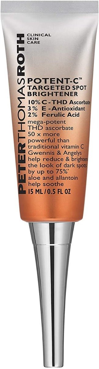 Peter Thomas Rothpotent-C Targeted Spot Brightener By Peter Thomas Roth For Unisex - 0.5 Oz Treatmen - 15Ml - AllurebeautypkPeter Thomas Rothpotent-C Targeted Spot Brightener By Peter Thomas Roth For Unisex - 0.5 Oz Treatmen - 15Ml