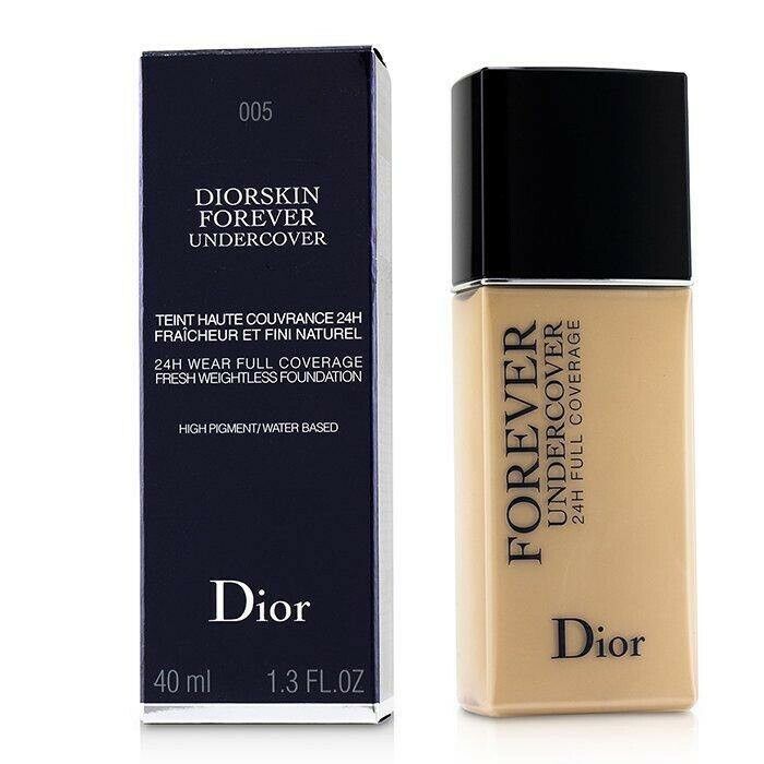Dior skin Forever Undercover Foundation Liquid # 005 Light Ivory 40ml - AllurebeautypkDior skin Forever Undercover Foundation Liquid # 005 Light Ivory 40ml