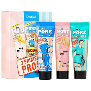 Benefit Cosmetics 3 Primer Pros Set 3X7.5Ml - AllurebeautypkBenefit Cosmetics 3 Primer Pros Set 3X7.5Ml