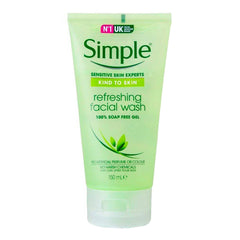 Simple Kind To Skin Refreshing Facial Wash Gel 150 Ml - AllurebeautypkSimple Kind To Skin Refreshing Facial Wash Gel 150 Ml