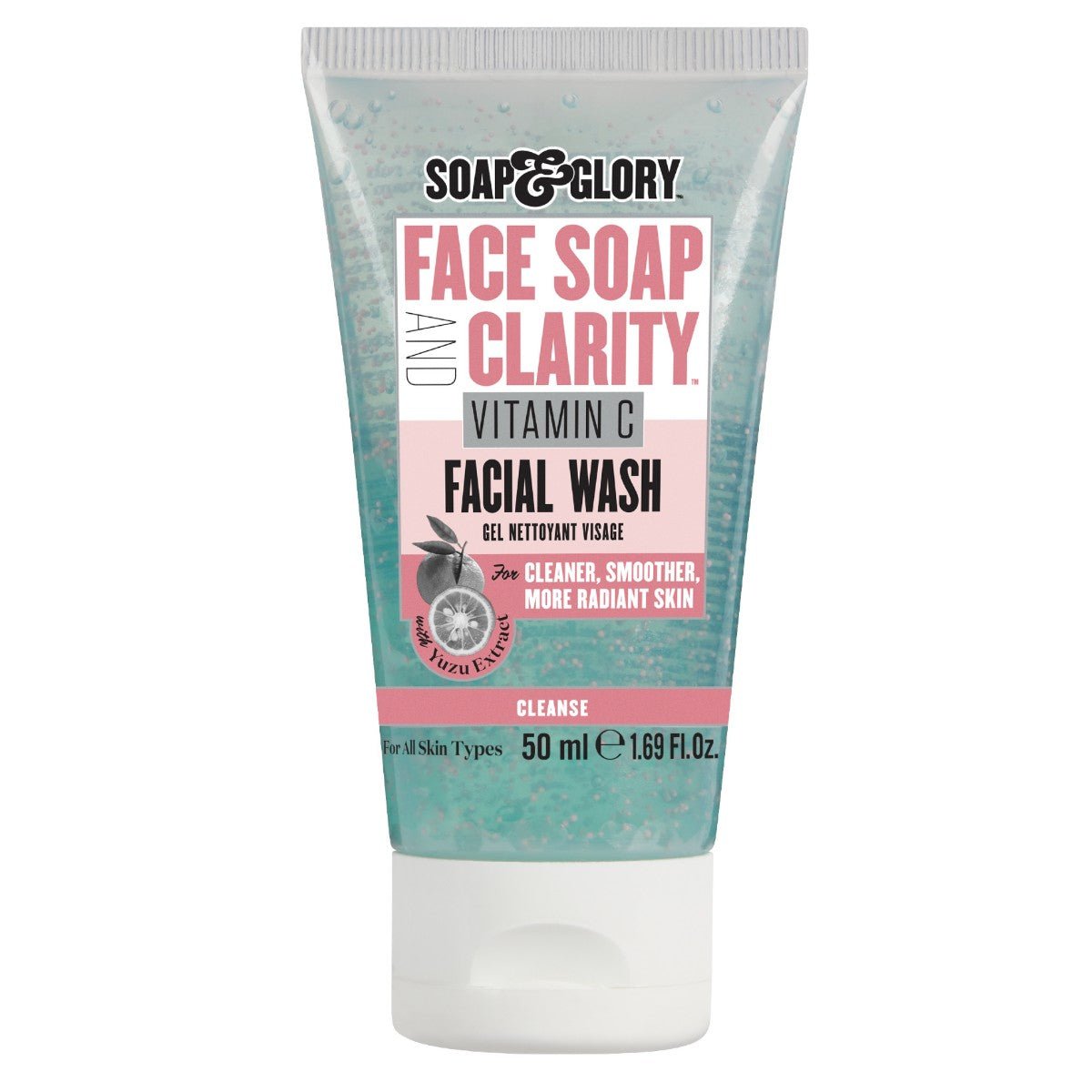 Soap & Glory Face Soap & Clarity Vitamin C Facial Wash 50Ml - AllurebeautypkSoap & Glory Face Soap & Clarity Vitamin C Facial Wash 50Ml