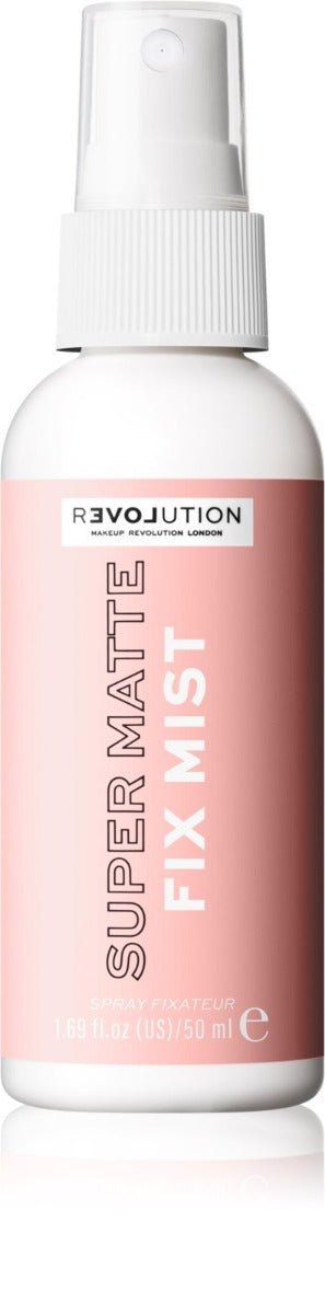 Makeup Revolution Relove Super Matte Fix Mist Setting Spray - AllurebeautypkMakeup Revolution Relove Super Matte Fix Mist Setting Spray