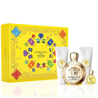 Versace Eros Pour Femme Set EDP 100Ml+EDP 5Ml+BL 100Ml+B&SG 100Ml - AllurebeautypkVersace Eros Pour Femme Set EDP 100Ml+EDP 5Ml+BL 100Ml+B&SG 100Ml